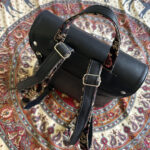 Cartella in pelle e kilim Leida